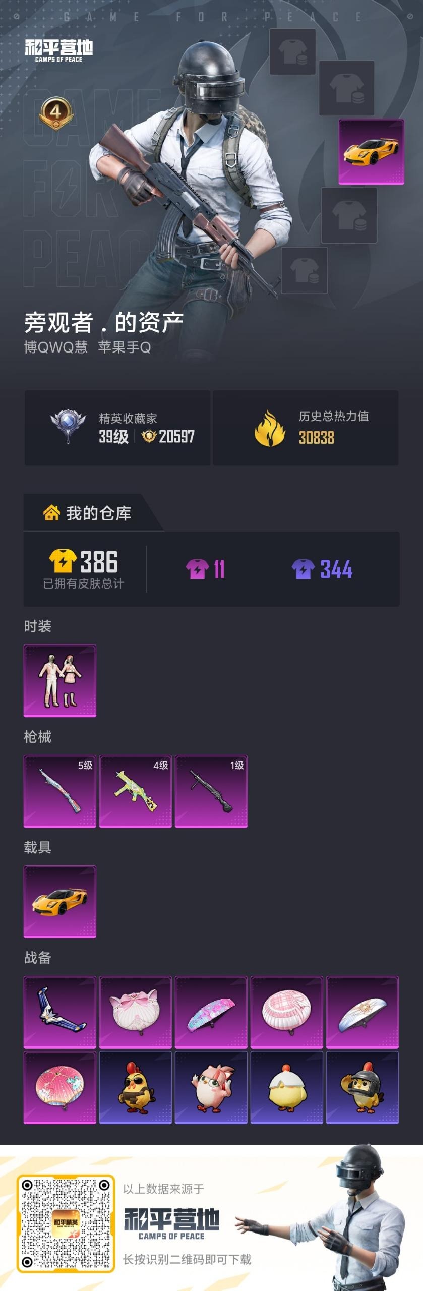 HPLX4140085和平精英账号详情图2