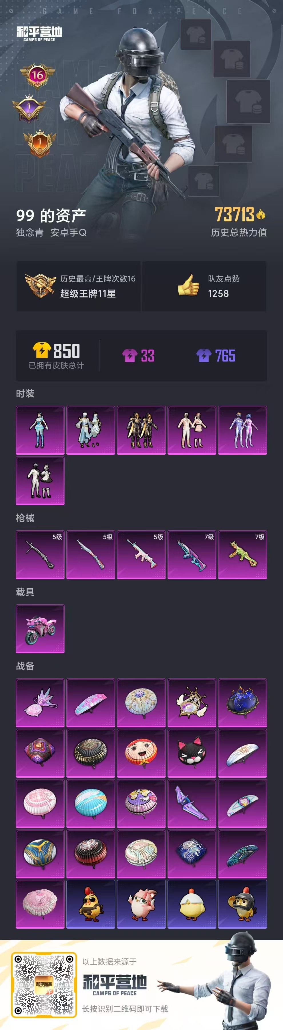 HPLX4140090和平精英账号详情图12