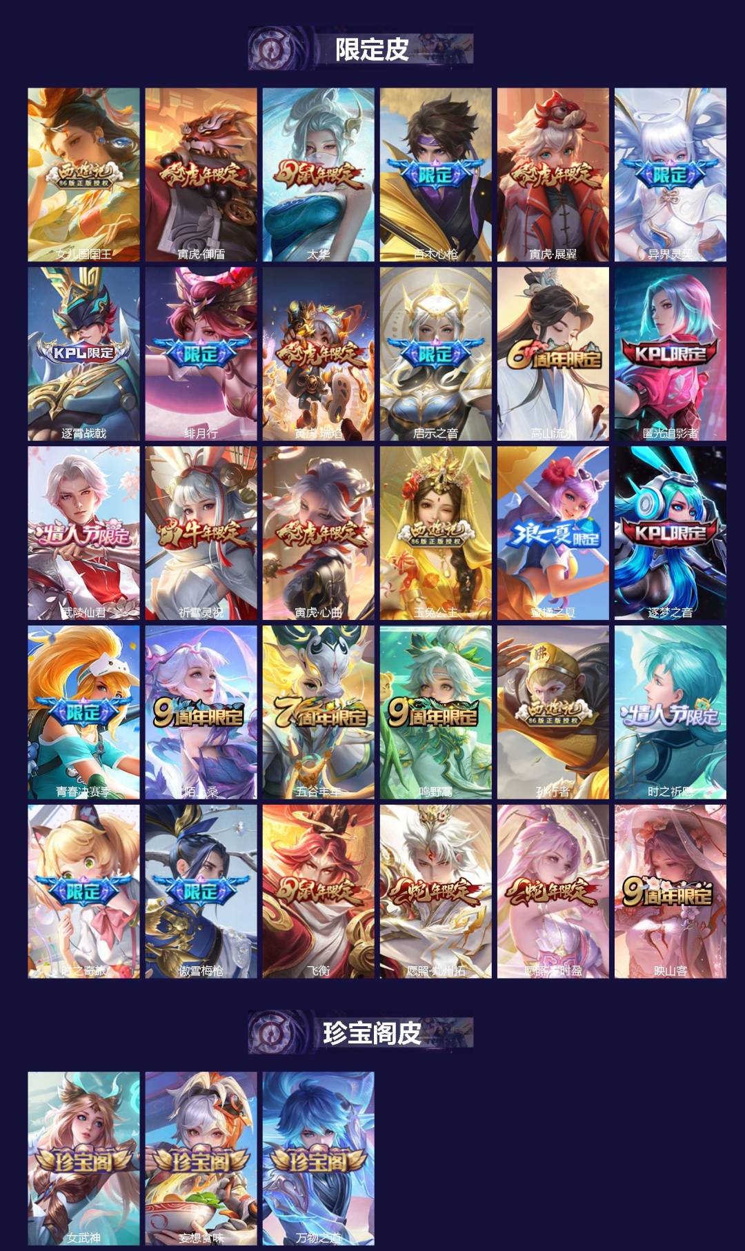 WZLX4254058王者荣耀账号详情图2 WZLX4254058王者荣耀账号详情图2