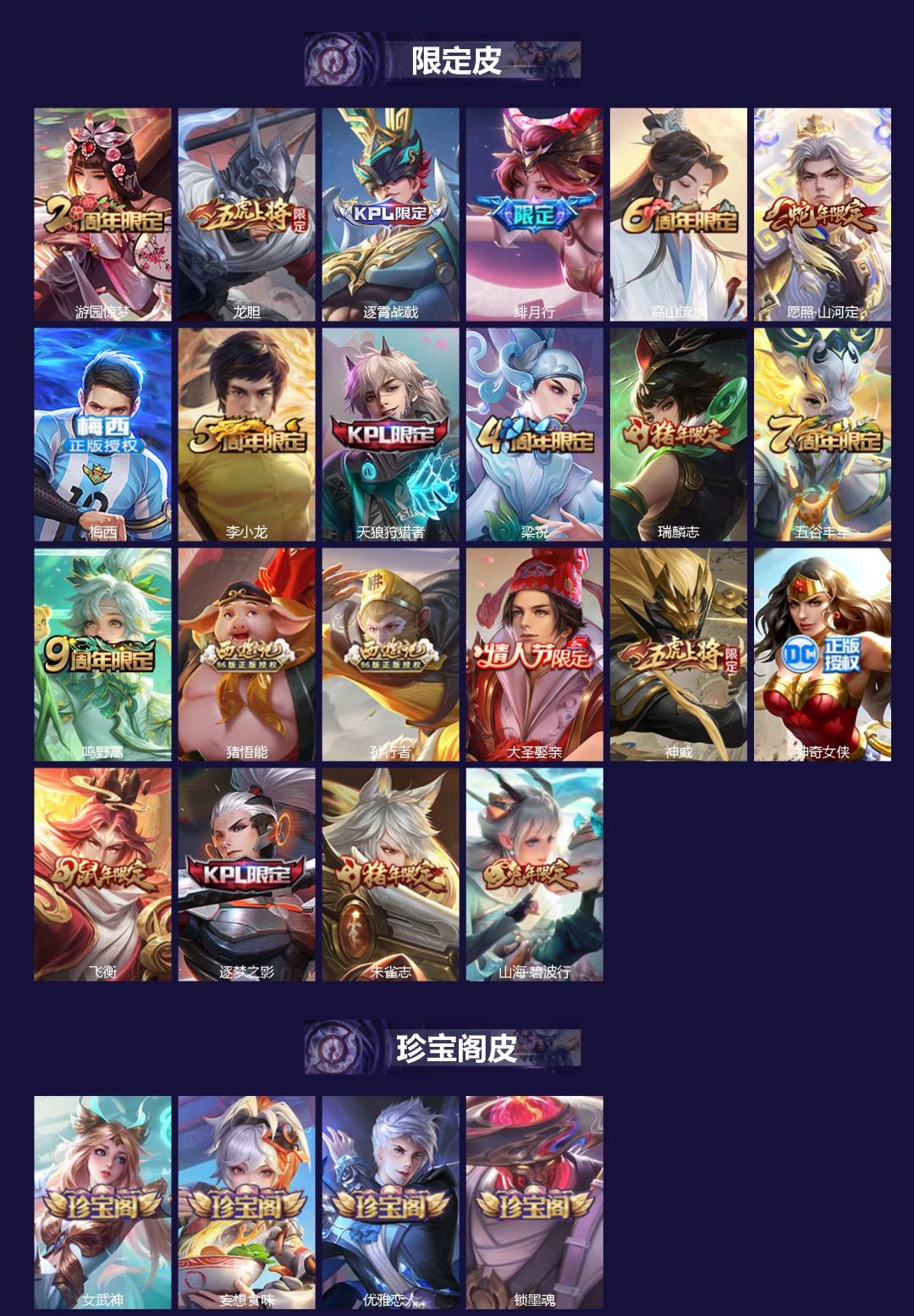 WZQM4254760王者荣耀账号详情图3