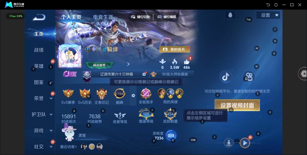 WZQM4273325王者荣耀账号详情图5