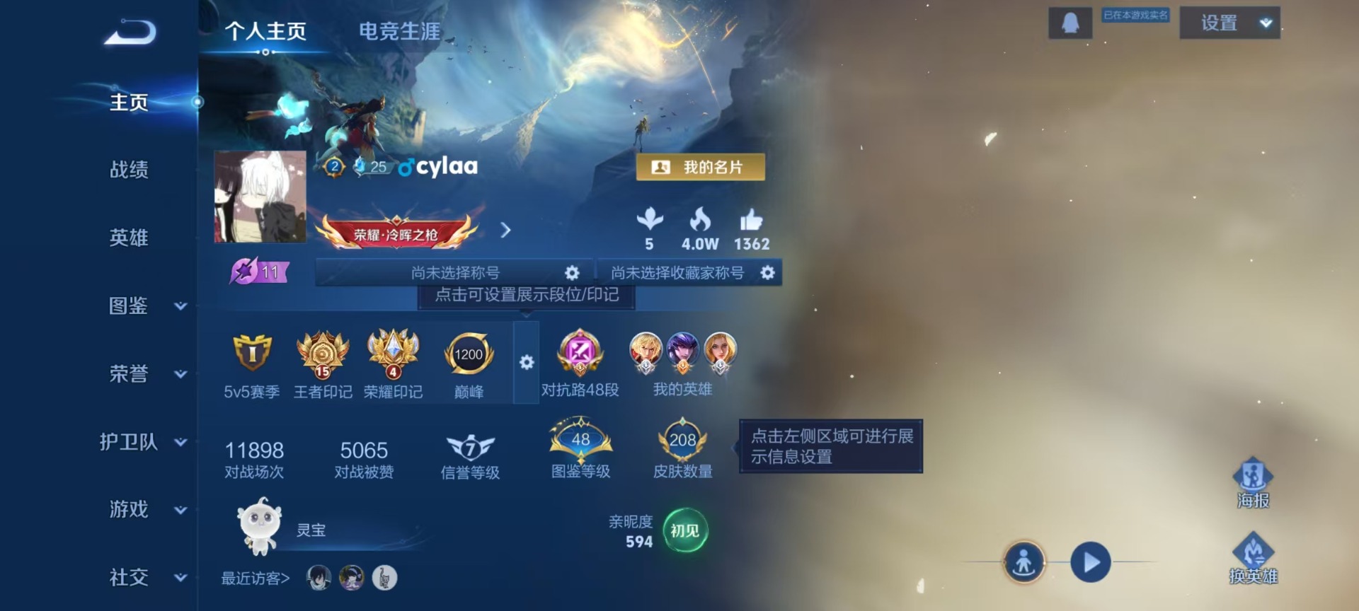 WZQM4255179王者荣耀账号详情图12