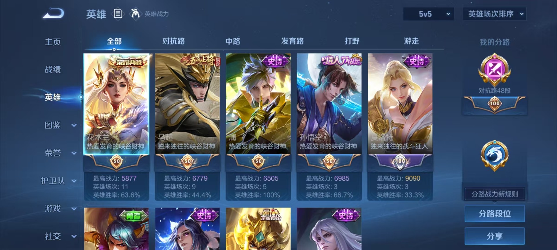 WZQM4255179王者荣耀账号详情图13