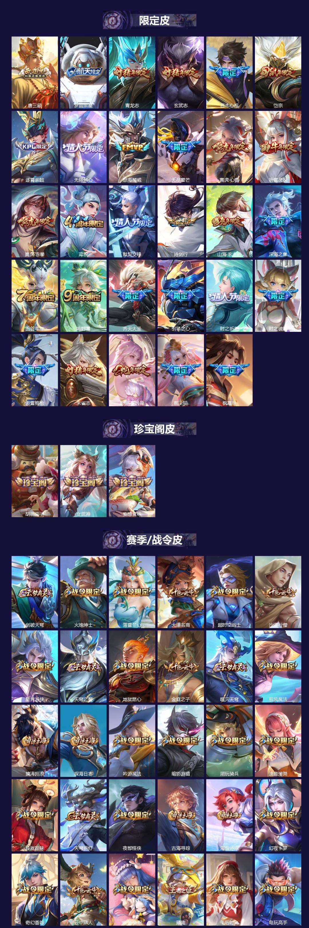 WZQM4255180王者荣耀账号详情图3 WZQM4255180王者荣耀账号详情图3