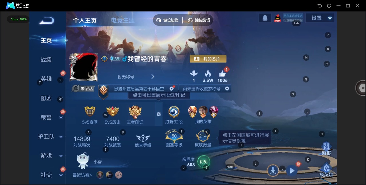 WZLX4255334王者荣耀账号详情图3