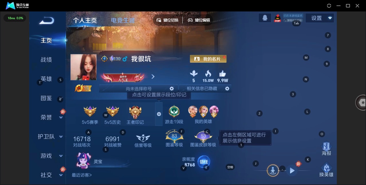 WZQM4273932王者荣耀账号详情图4