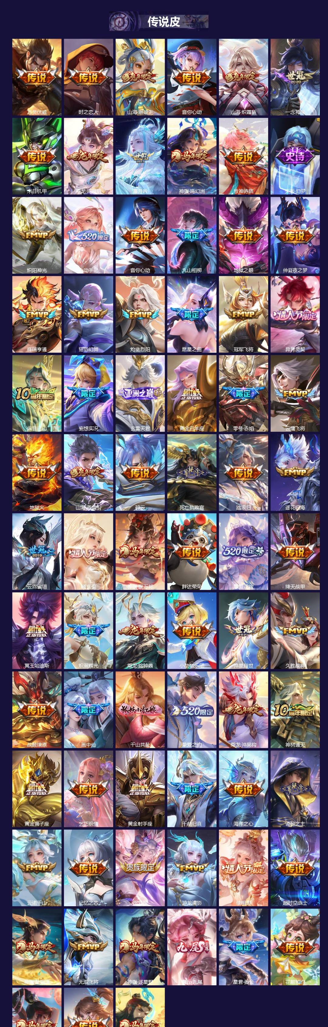 WZQM4257427王者荣耀账号详情图3