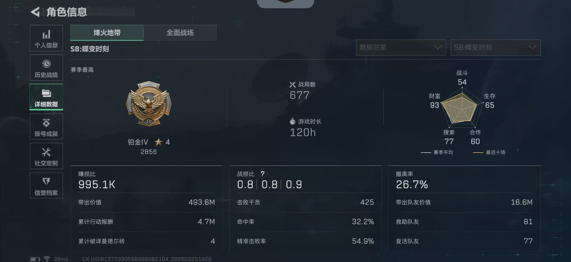 SJZQM479776三角洲行动账号详情图4 SJZQM479776三角洲行动账号详情图4