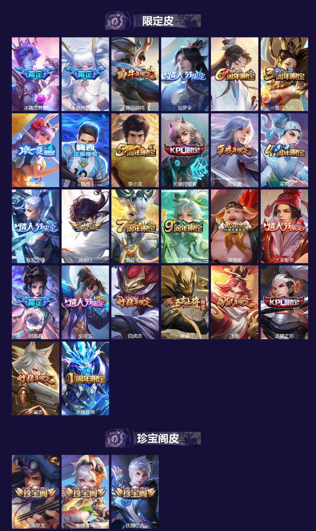 WZLX4258082王者荣耀账号详情图2 WZLX4258082王者荣耀账号详情图2