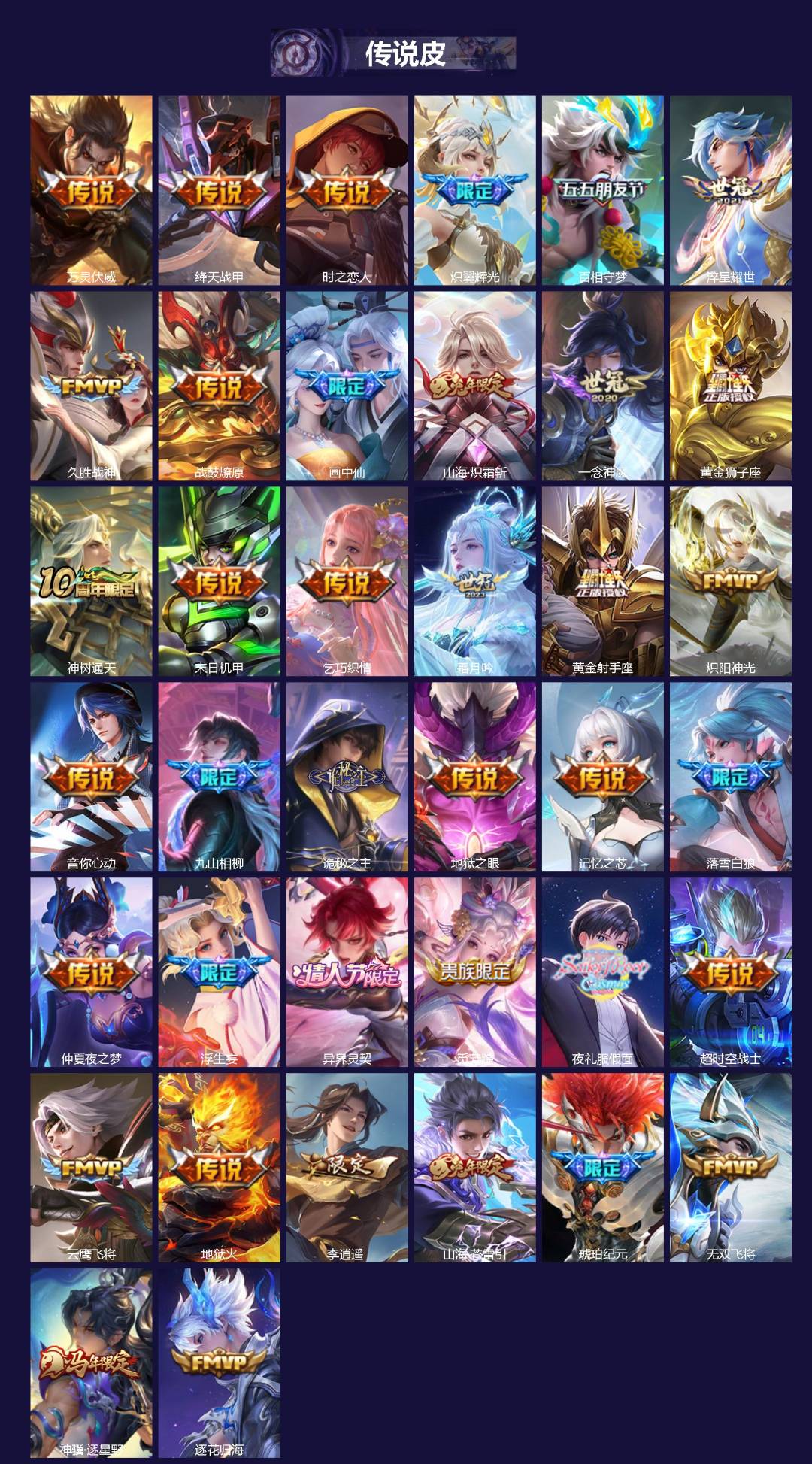 WZQM4258171王者荣耀账号详情图3 WZQM4258171王者荣耀账号详情图3