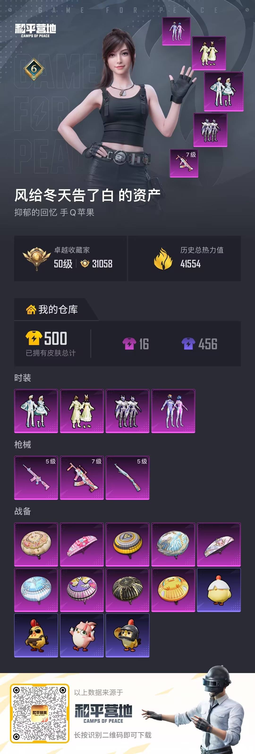 HPLX4142854和平精英账号详情图29