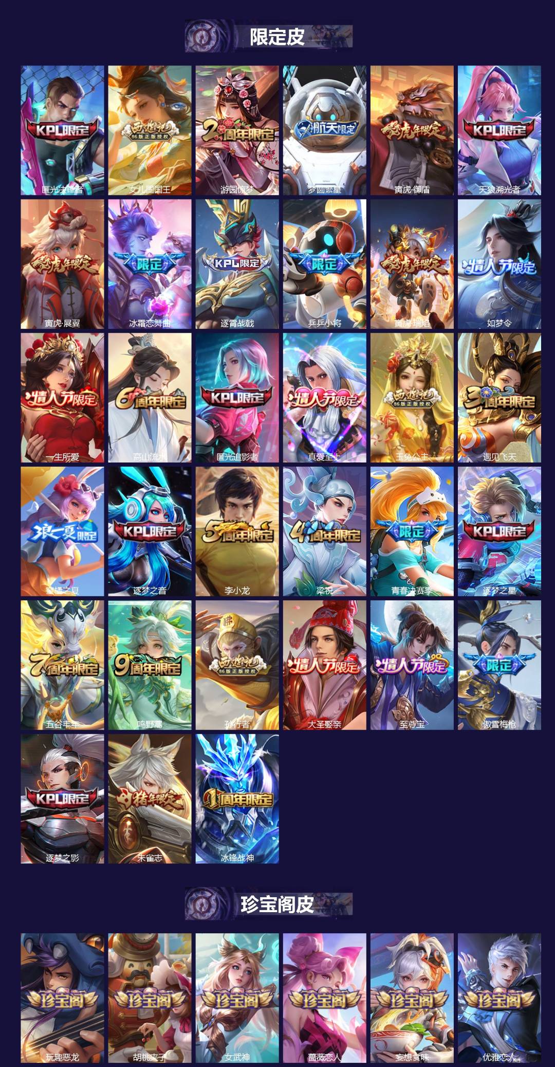 WZLX4259253王者荣耀账号详情图2 WZLX4259253王者荣耀账号详情图2