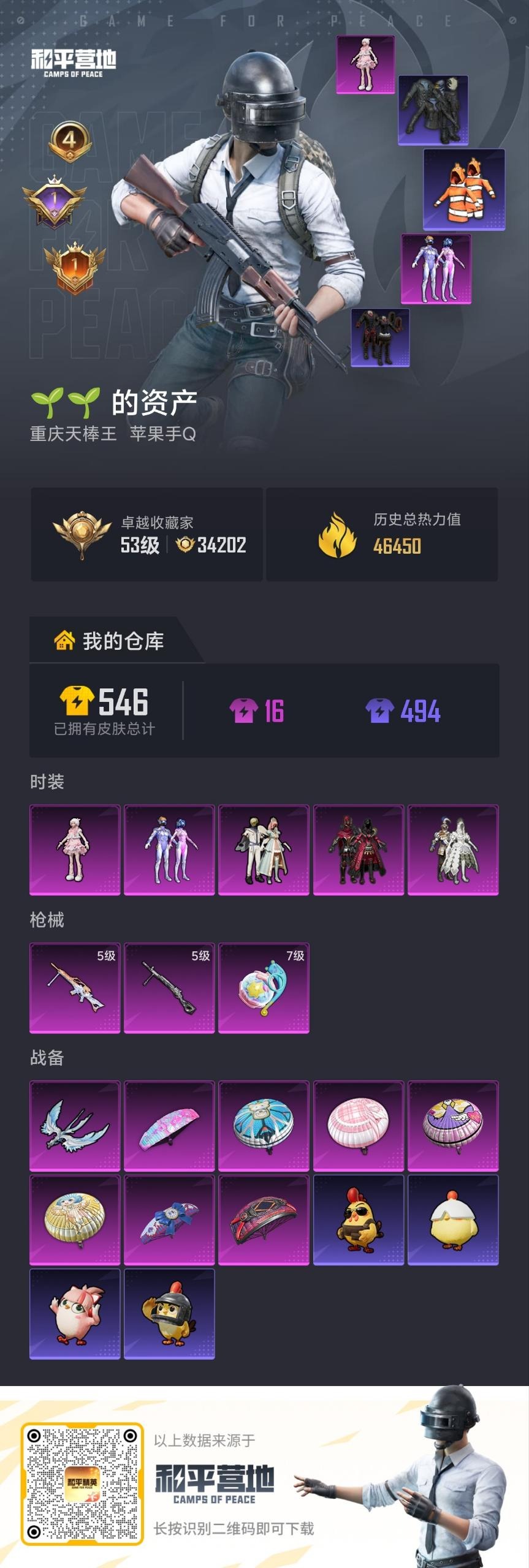 HPQM4155807和平精英账号详情图14