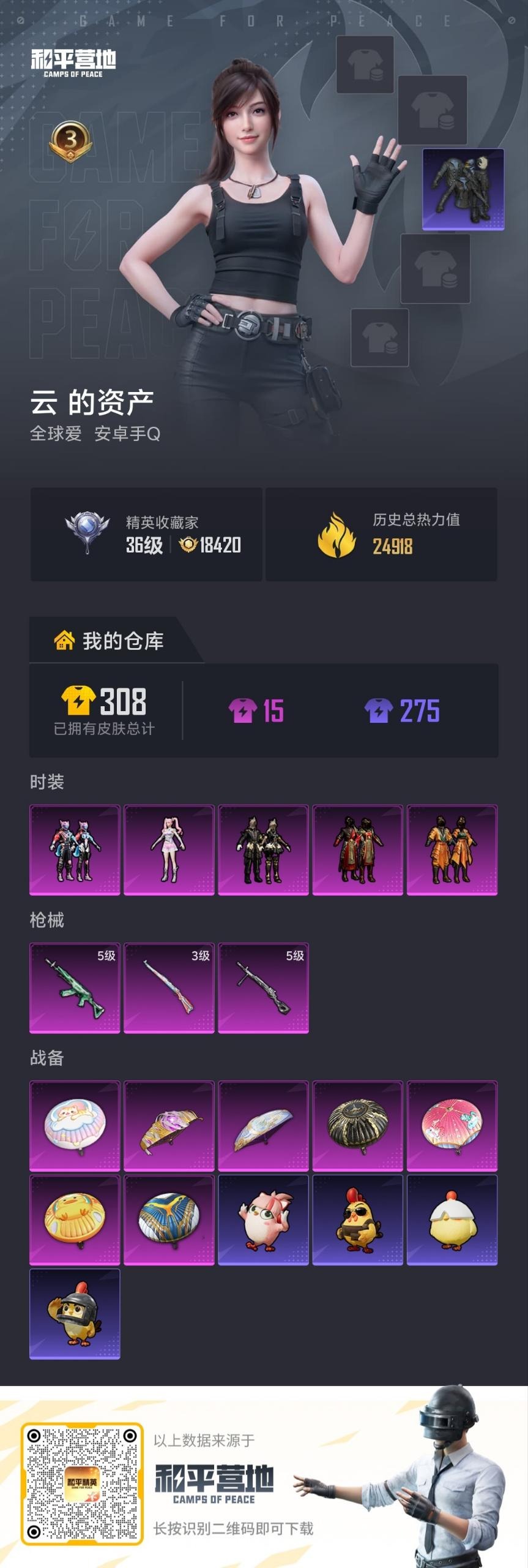 HPQM4156397和平精英账号详情图15