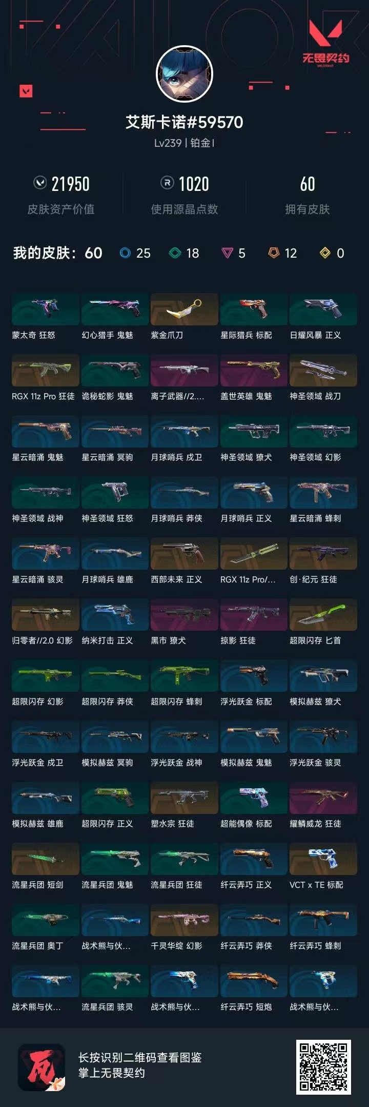 WWQLX427297无畏契约账号详情图4