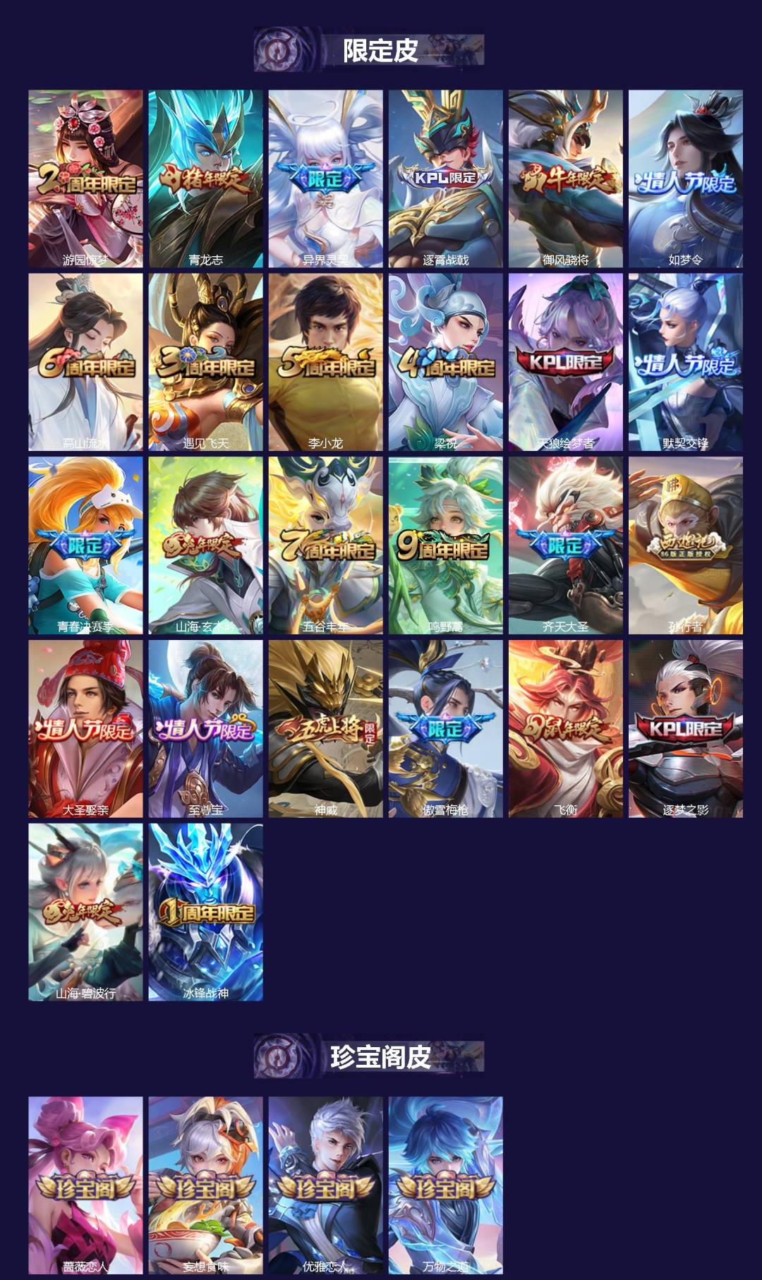 WZLX4260074王者荣耀账号详情图2 WZLX4260074王者荣耀账号详情图2