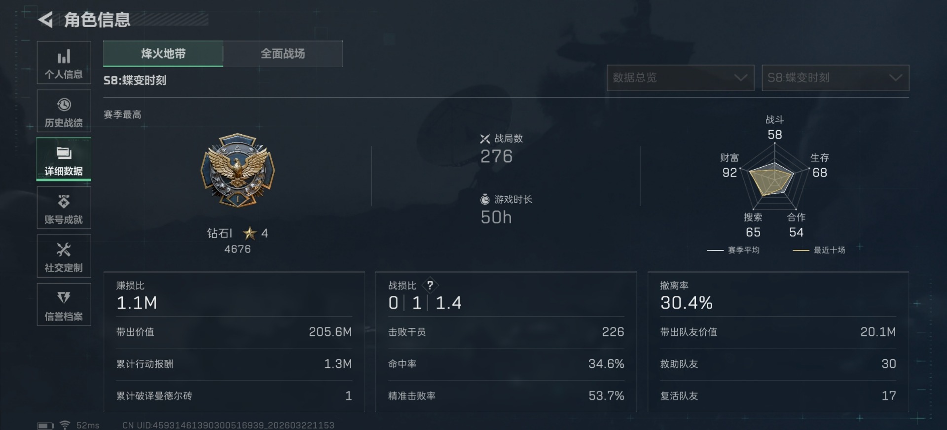 SJZQM480774三角洲行动账号详情图5 SJZQM480774三角洲行动账号详情图5