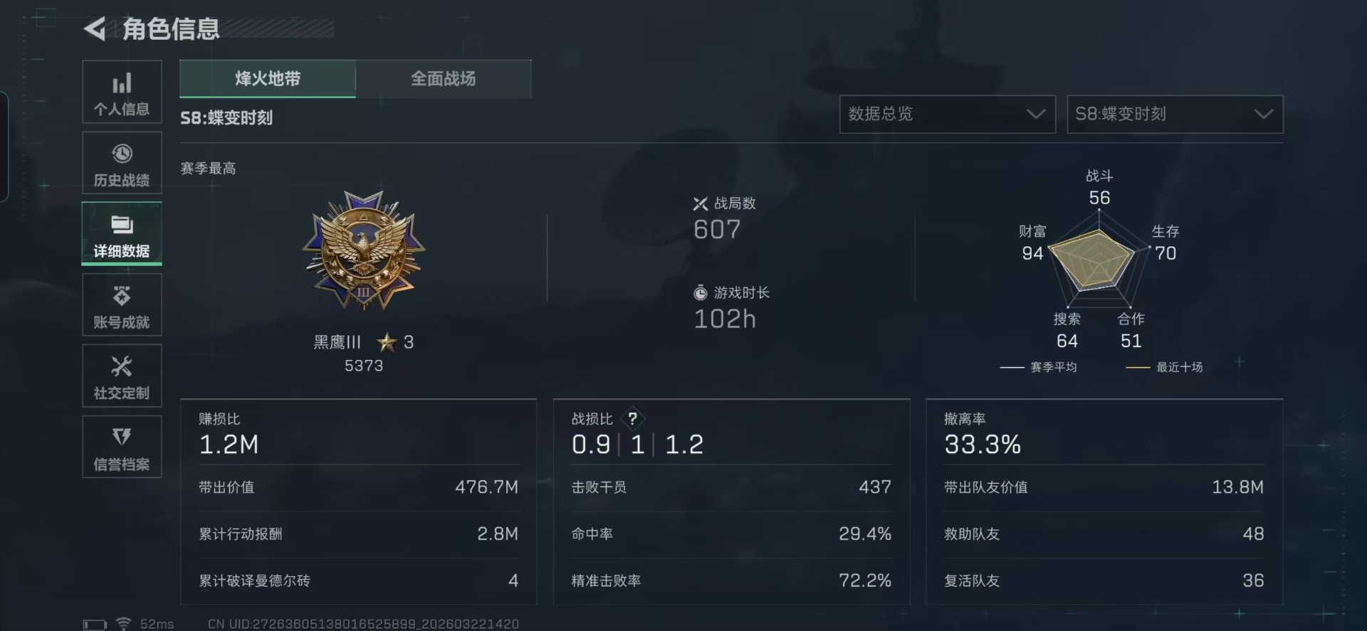 SJZQM482739三角洲行动账号详情图33