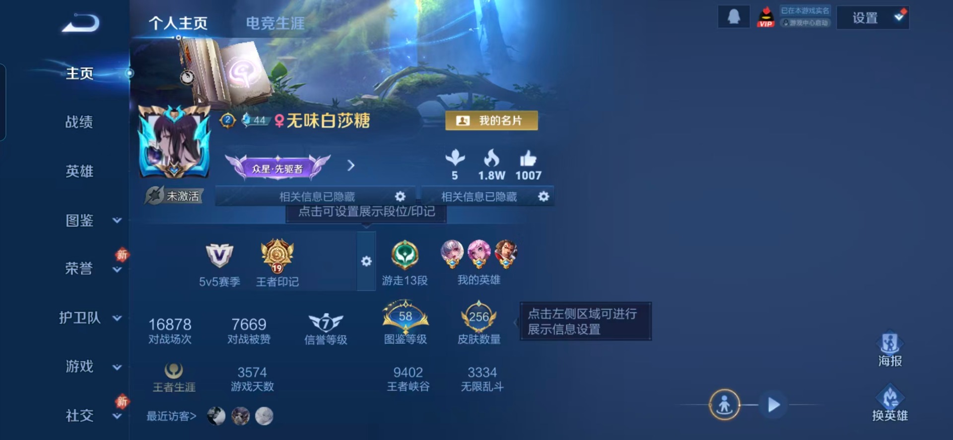 WZQM4260295王者荣耀账号详情图14