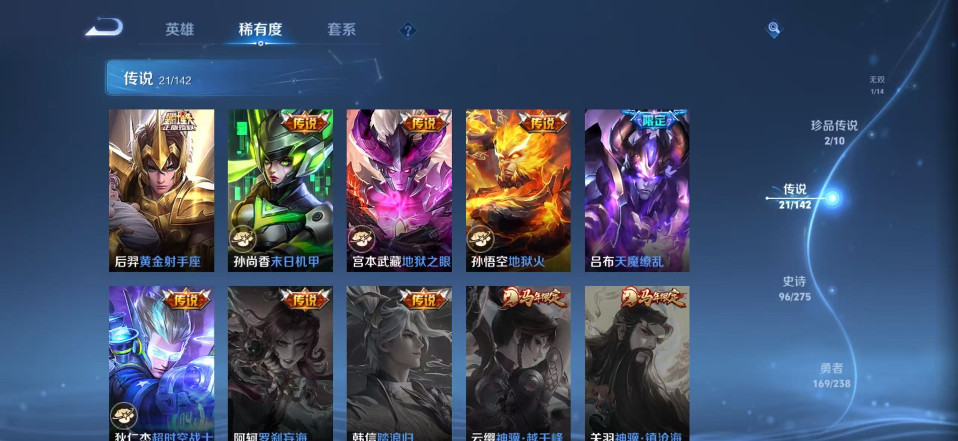 WZLX4284547王者荣耀账号详情图15