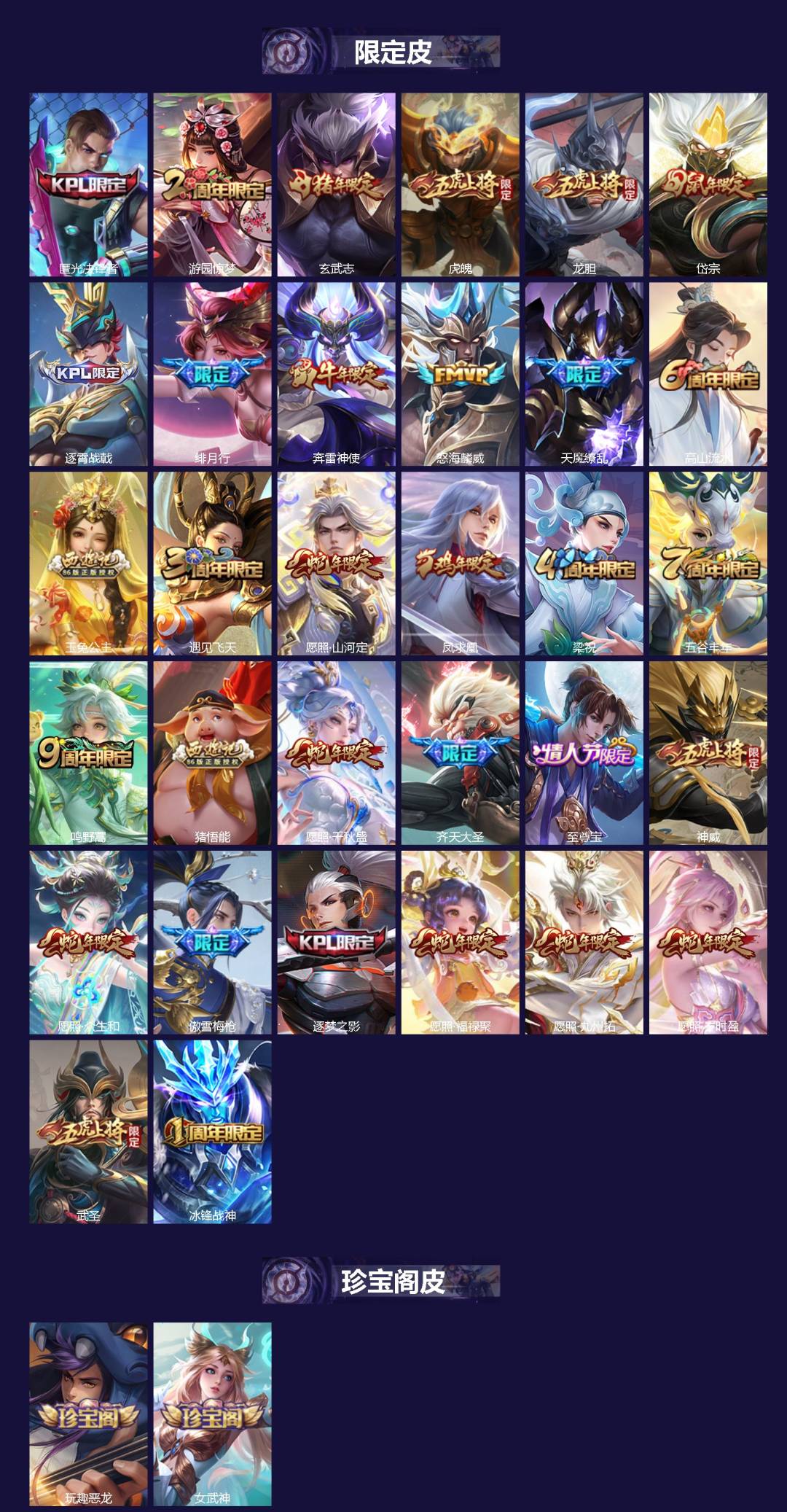 WZLX4260374王者荣耀账号详情图2 WZLX4260374王者荣耀账号详情图2