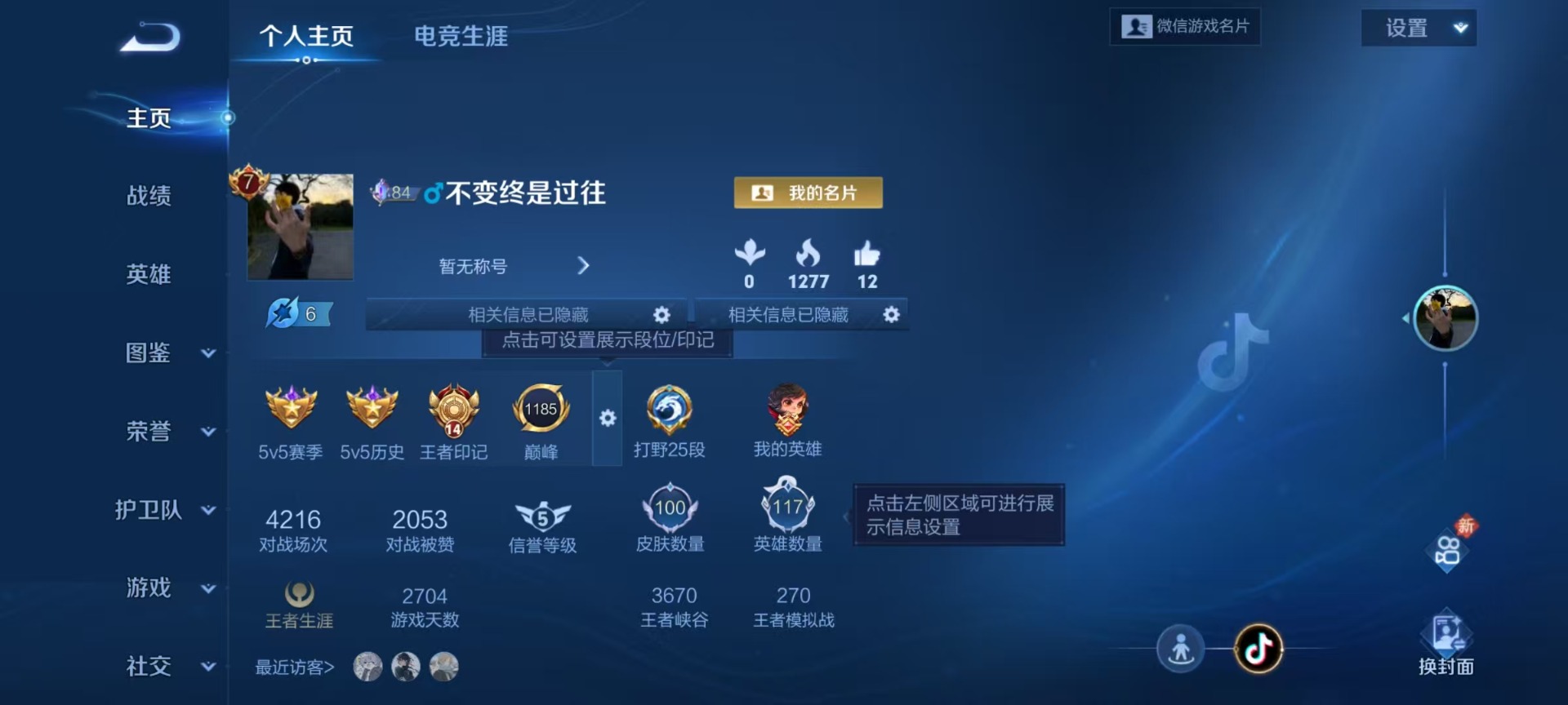 WZQM4260398王者荣耀账号详情图11