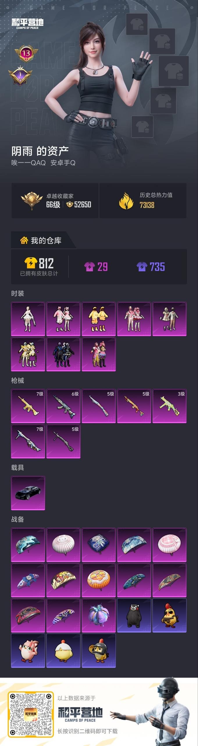 HPLX4157340和平精英账号详情图18