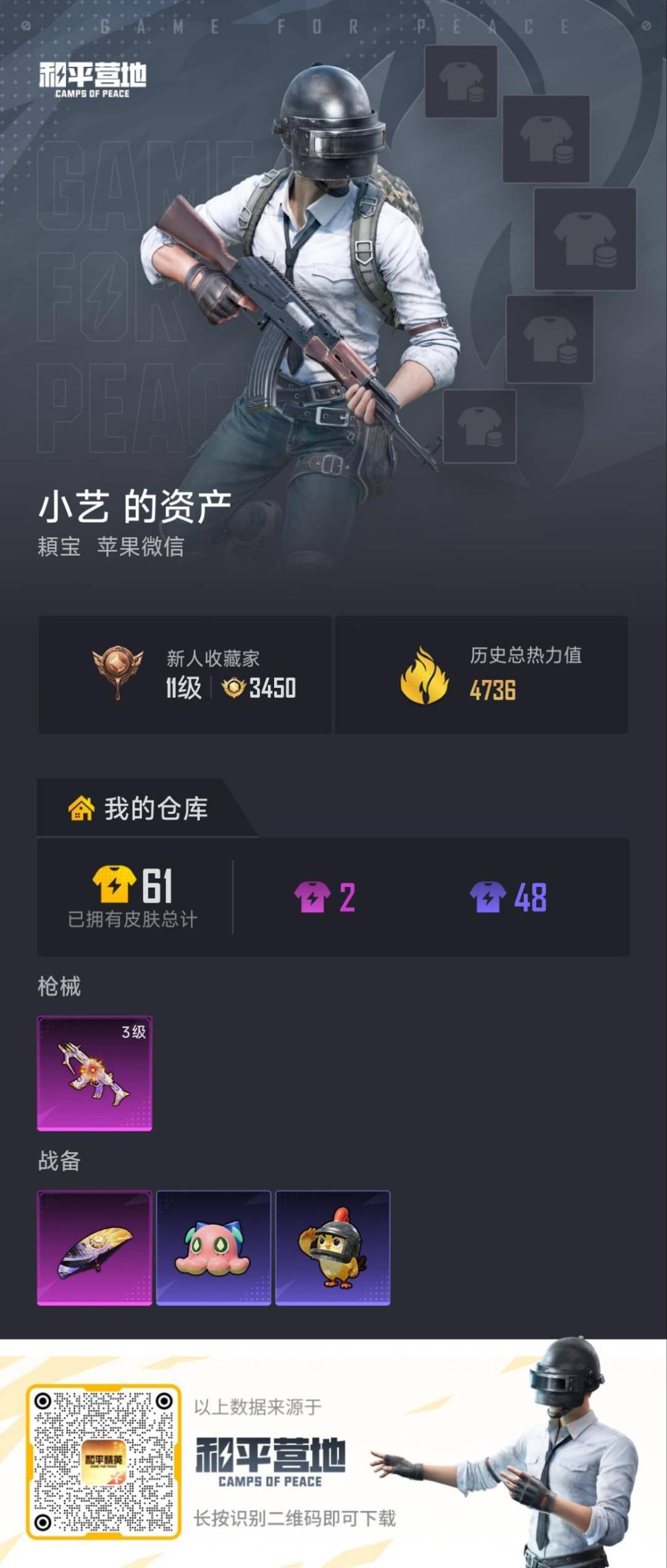 HPLX4149484和平精英账号详情图2