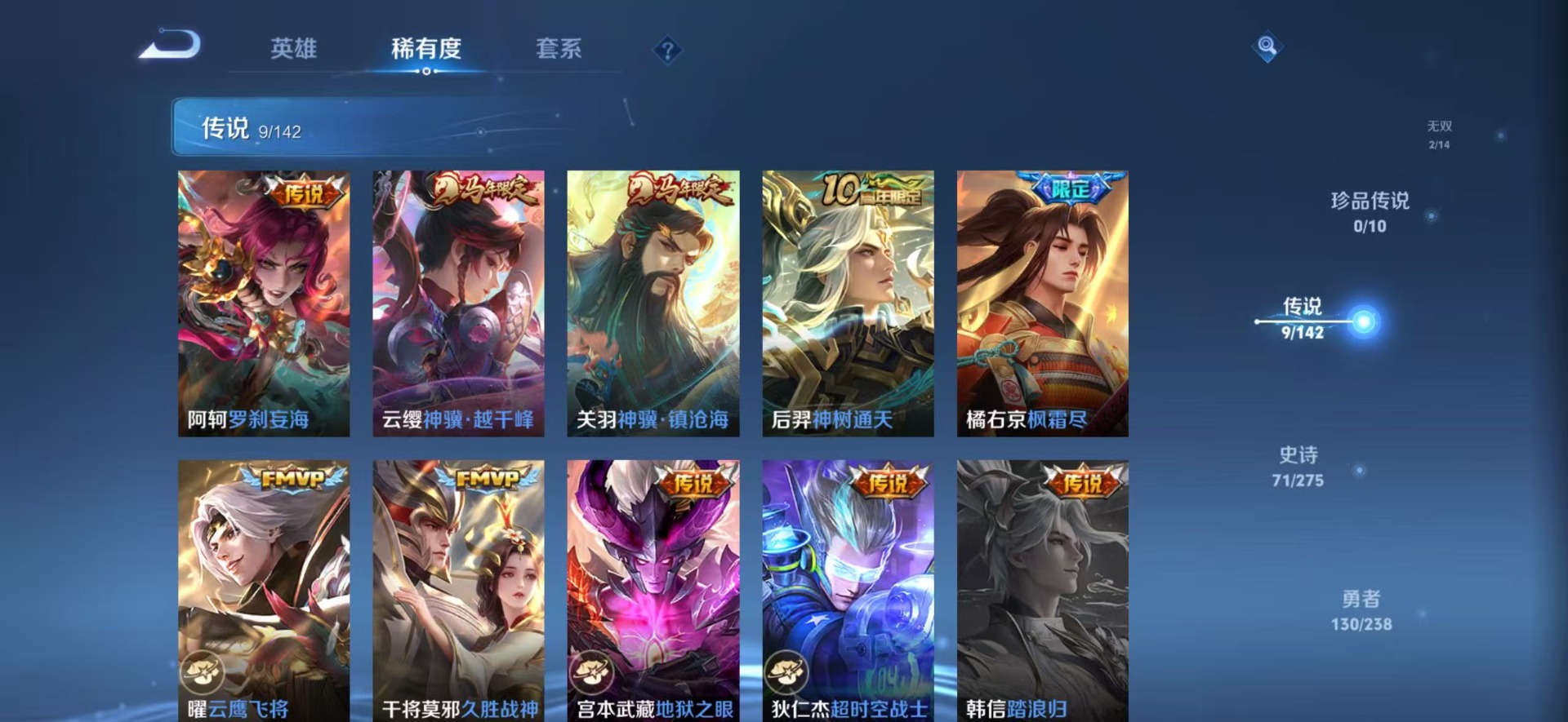 WZLX4284583王者荣耀账号详情图12