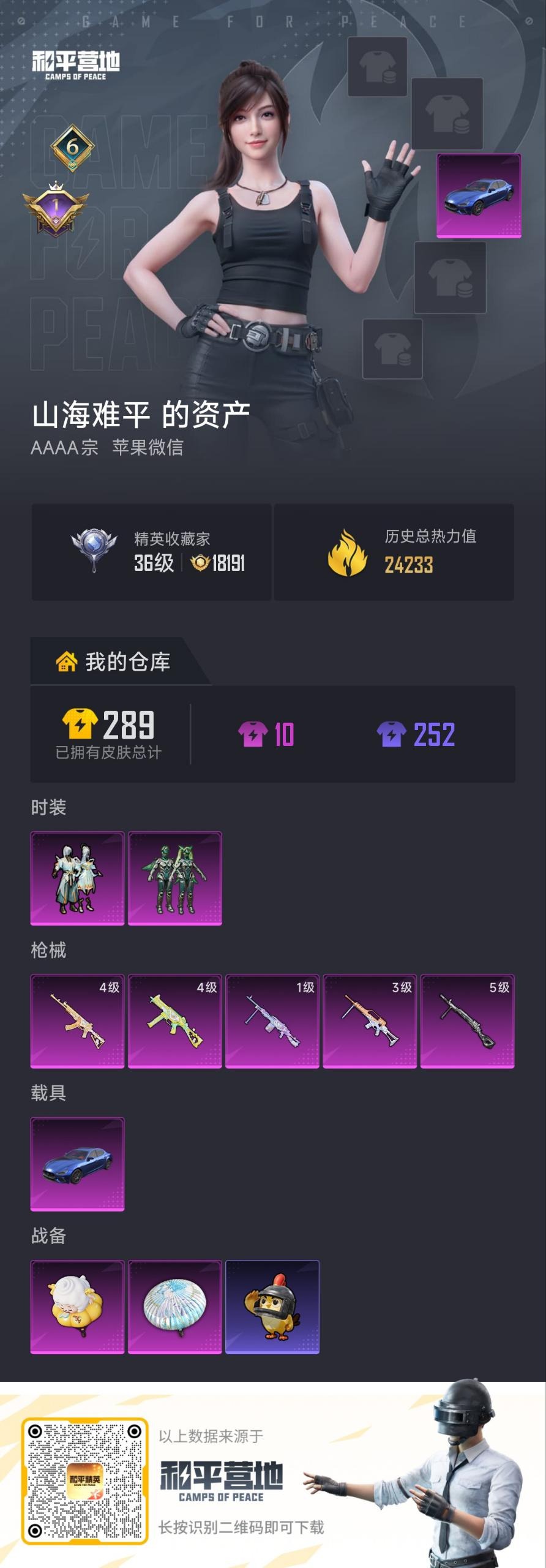 HPQM4165361和平精英账号详情图6