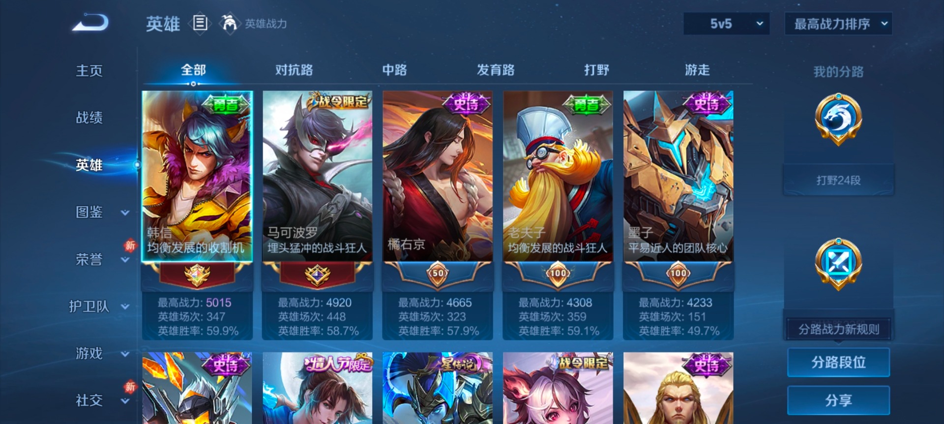 WZQM4263492王者荣耀账号详情图4