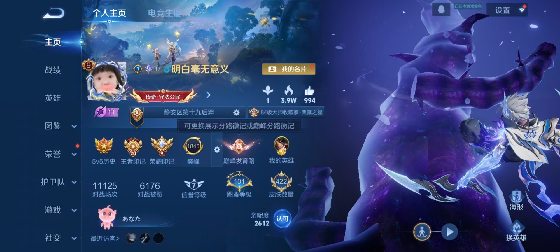 WZQM4283121王者荣耀账号详情图24