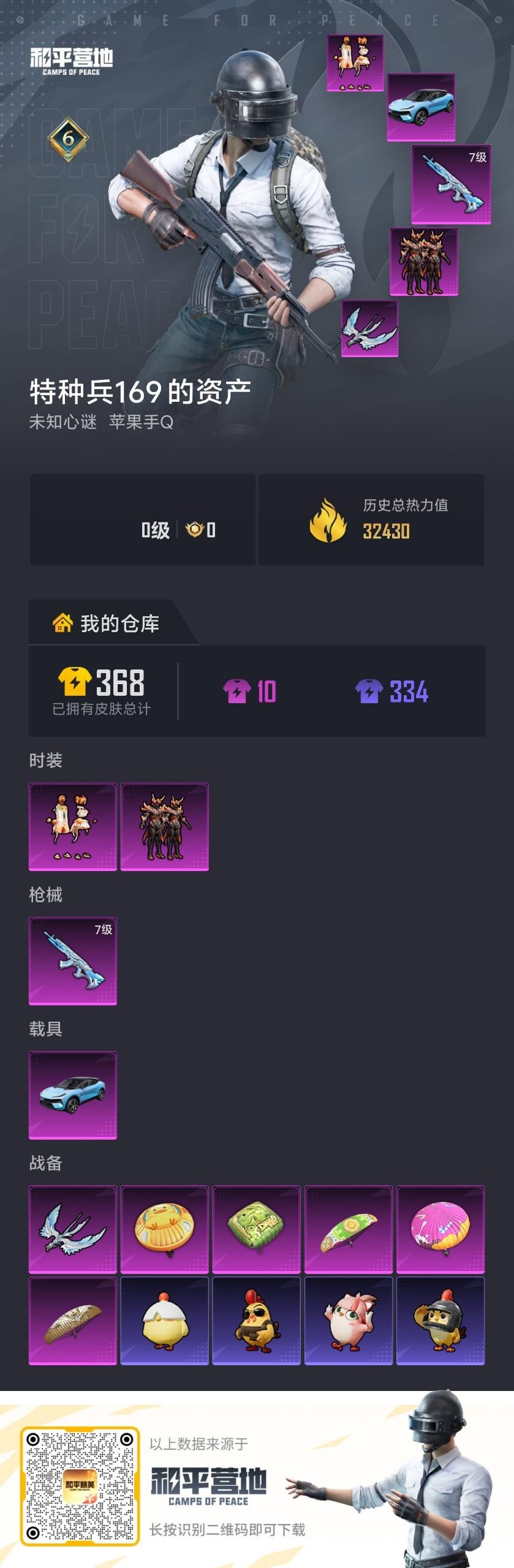 HPLX4159840和平精英账号详情图16