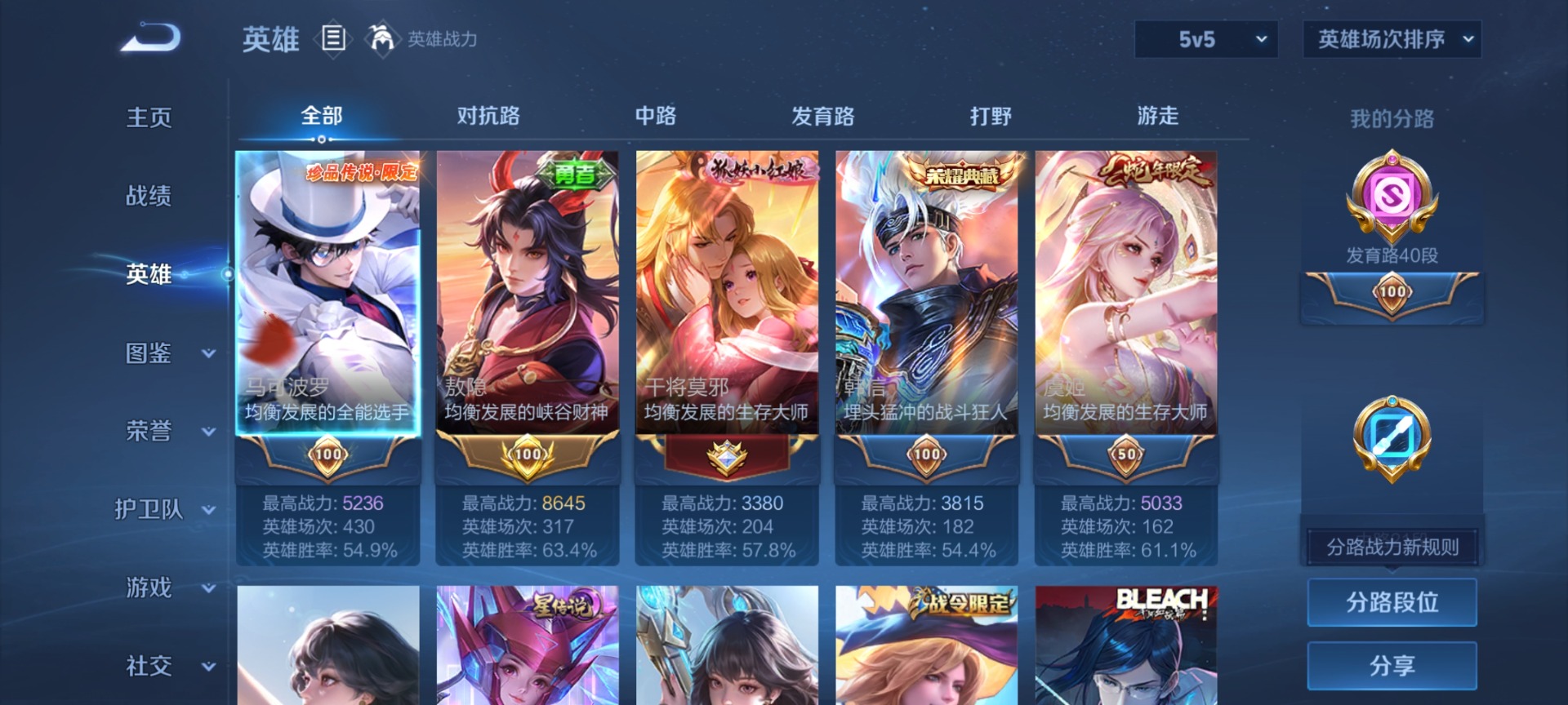 WZQM4282835王者荣耀账号详情图5