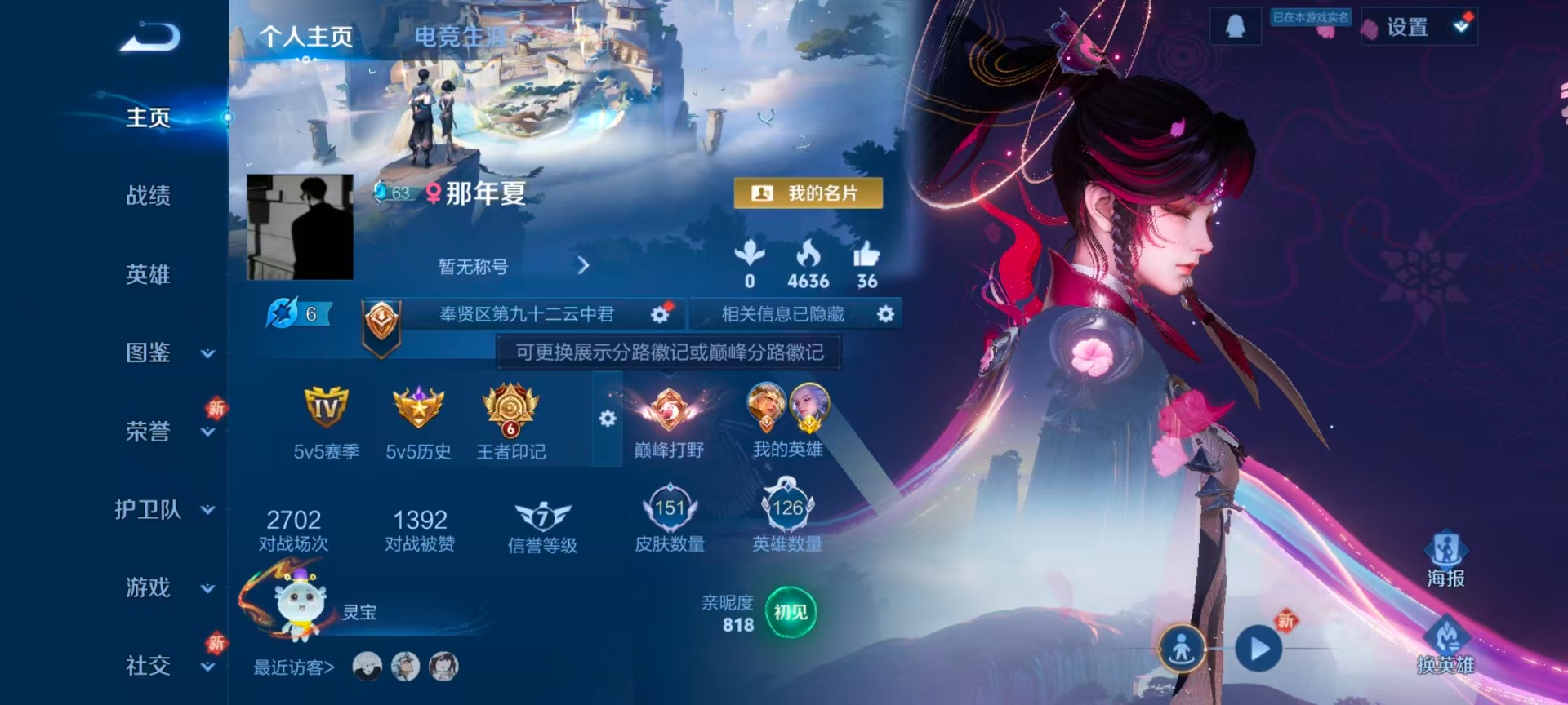 WZQM4265904王者荣耀账号详情图11