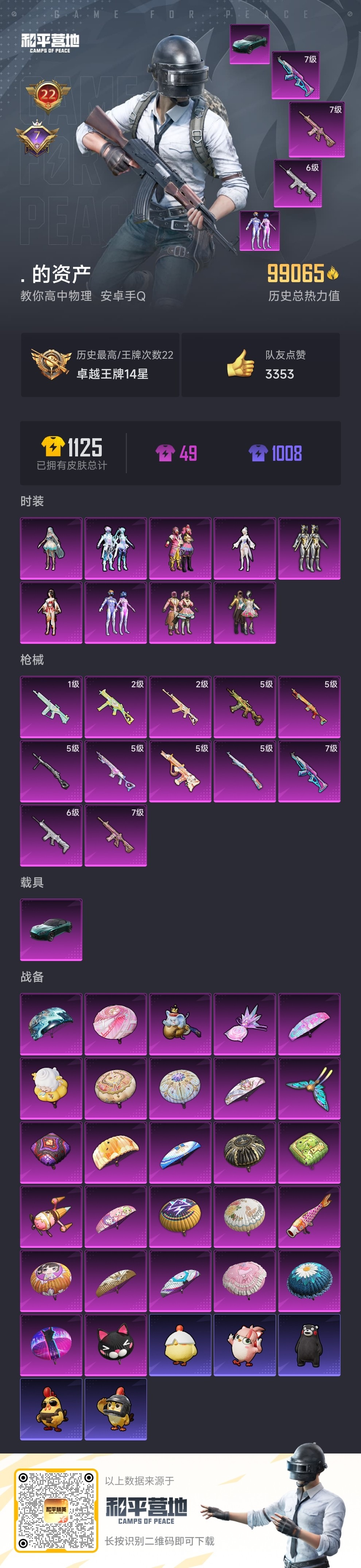 HPLX4160006和平精英账号详情图5 HPLX4160006和平精英账号详情图5