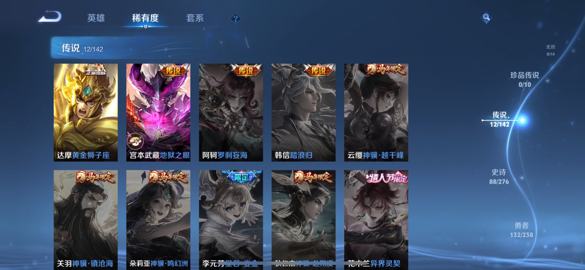 WZLX4283047王者荣耀账号详情图7