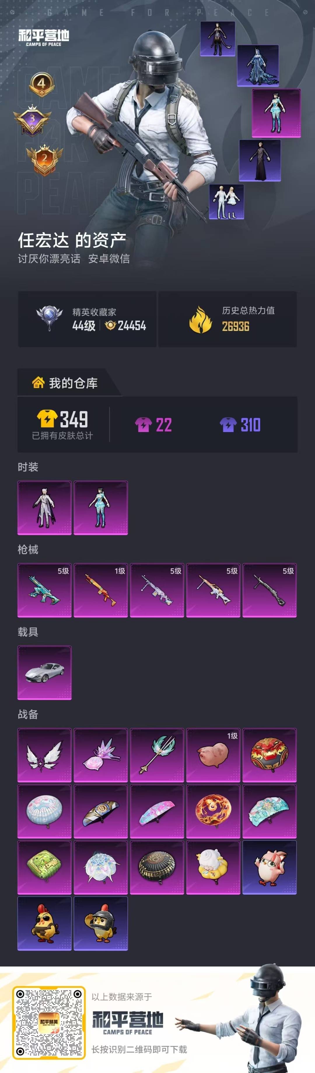 HPLX4150897和平精英账号详情图23