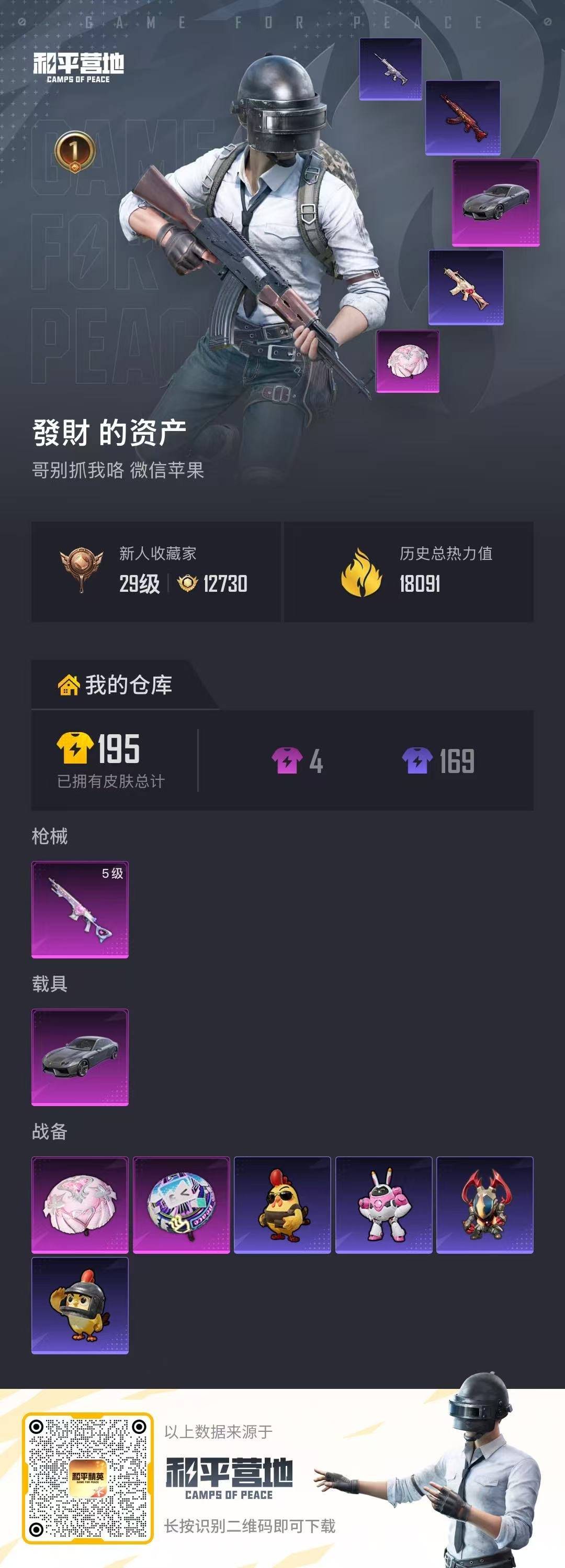 HPQM4149417和平精英账号详情图22