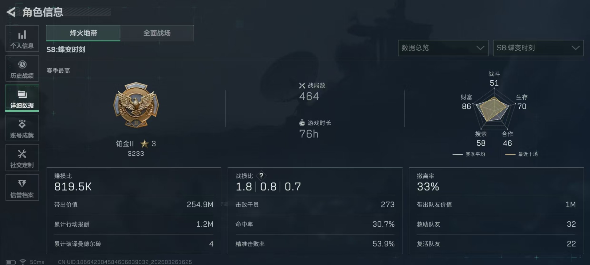 SJZQM491128三角洲行动账号详情图4 SJZQM491128三角洲行动账号详情图4