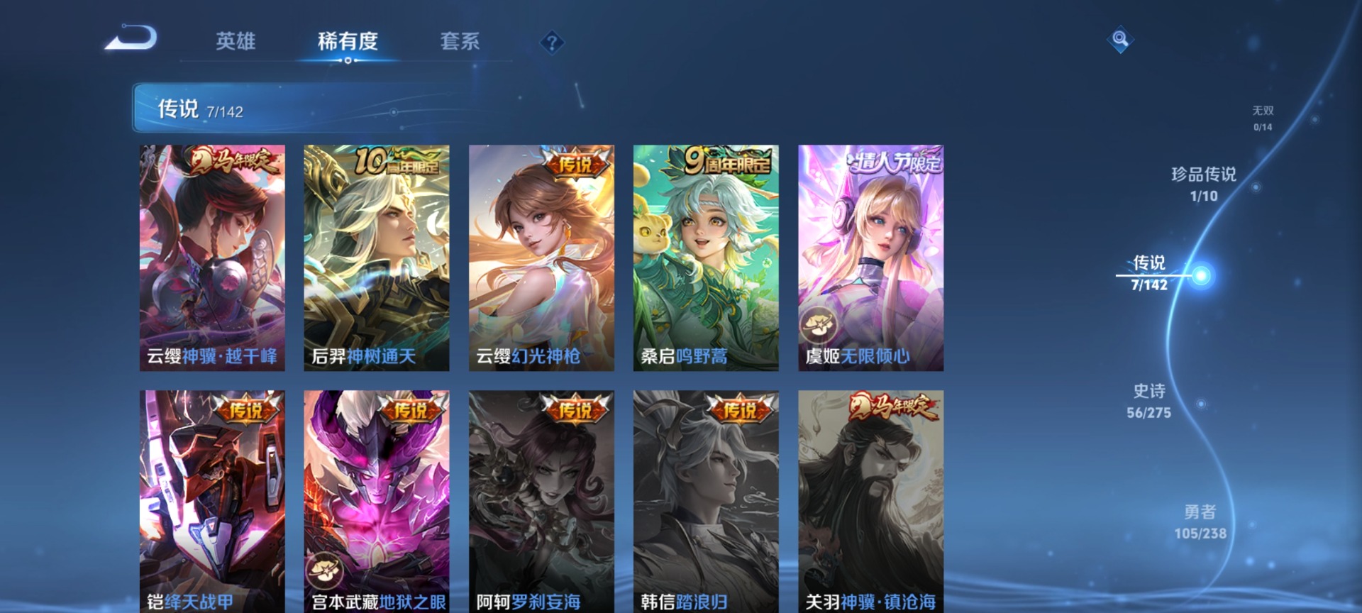 WZLX4285321王者荣耀账号详情图8