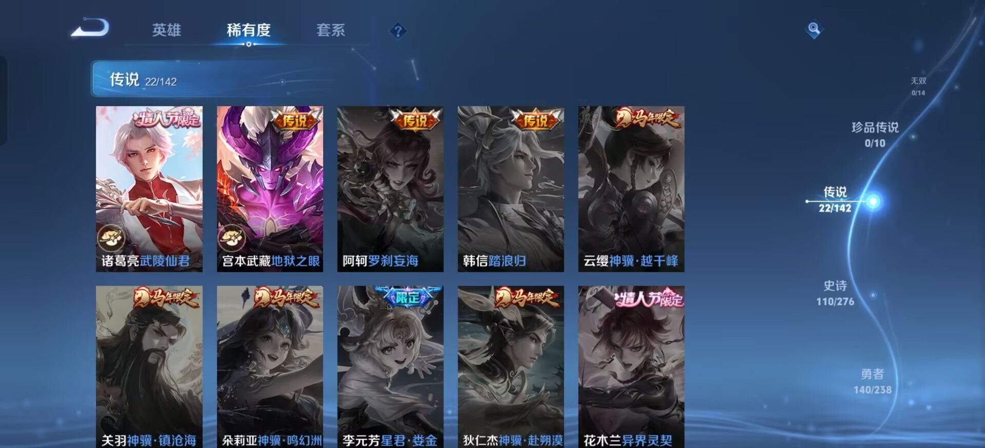 WZLX4285436王者荣耀账号详情图4