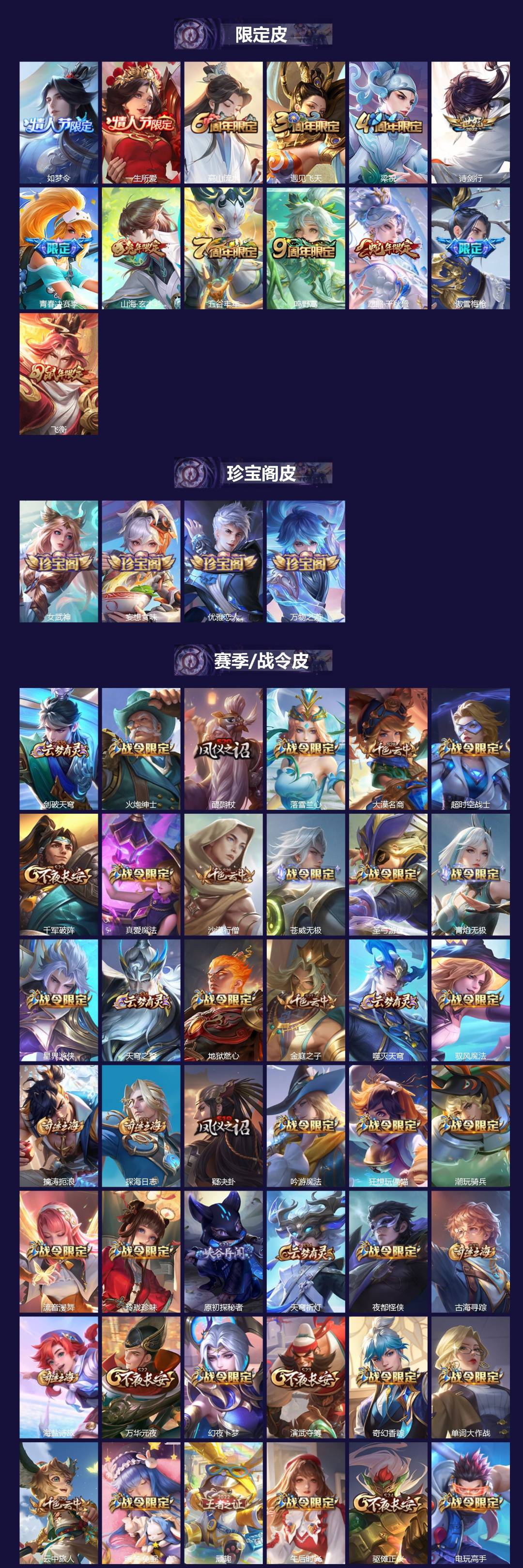 WZLX4271820王者荣耀账号详情图2 WZLX4271820王者荣耀账号详情图2