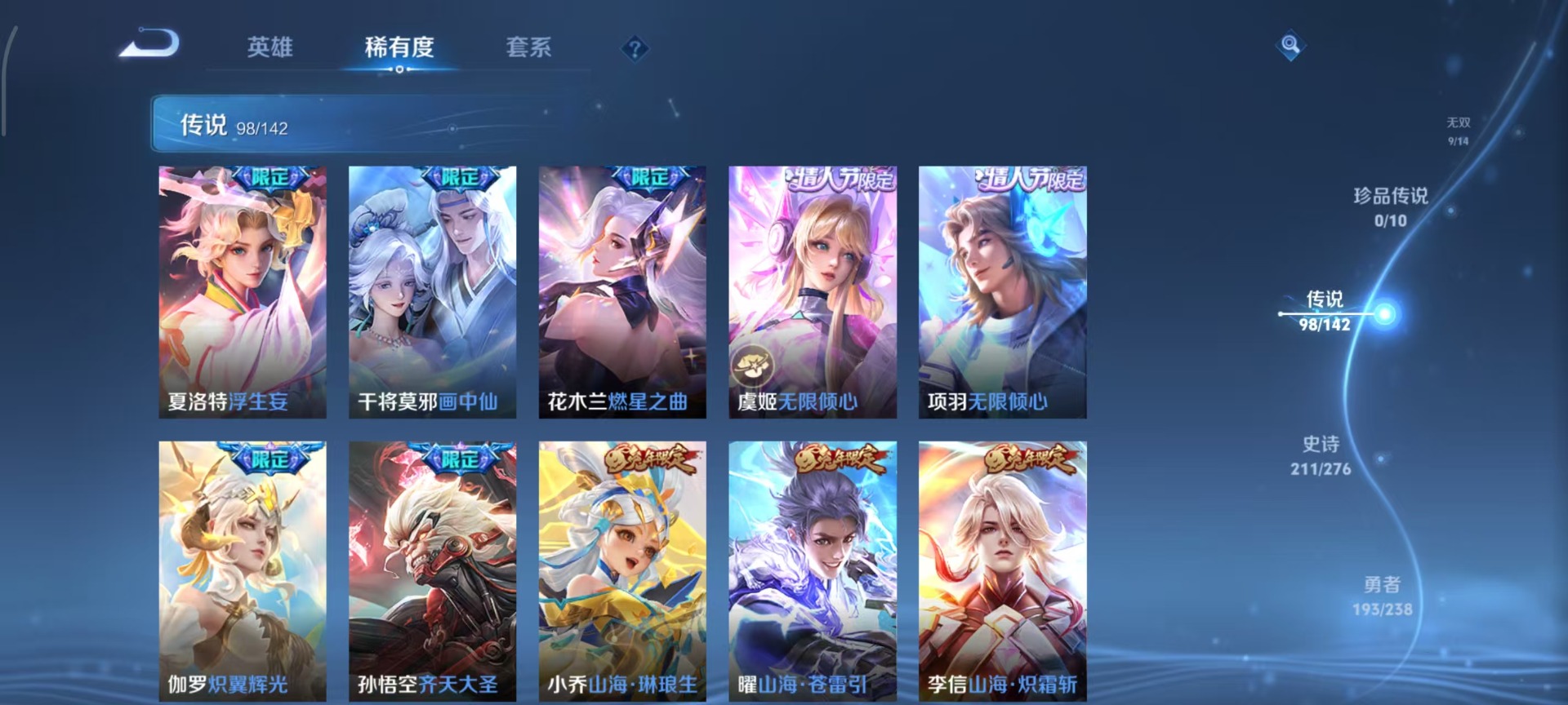 WZLX4284217王者荣耀账号详情图13