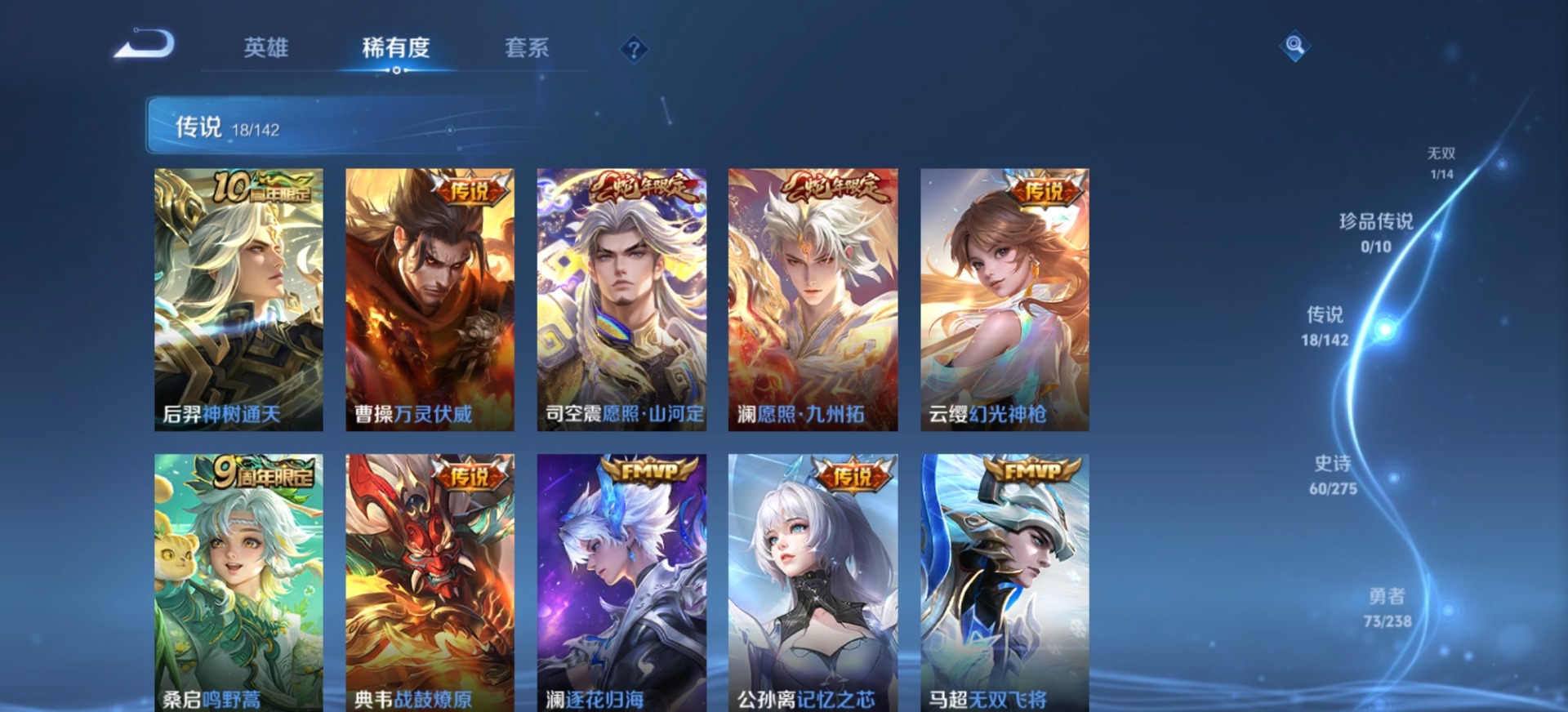 WZQM4295076王者荣耀账号详情图4