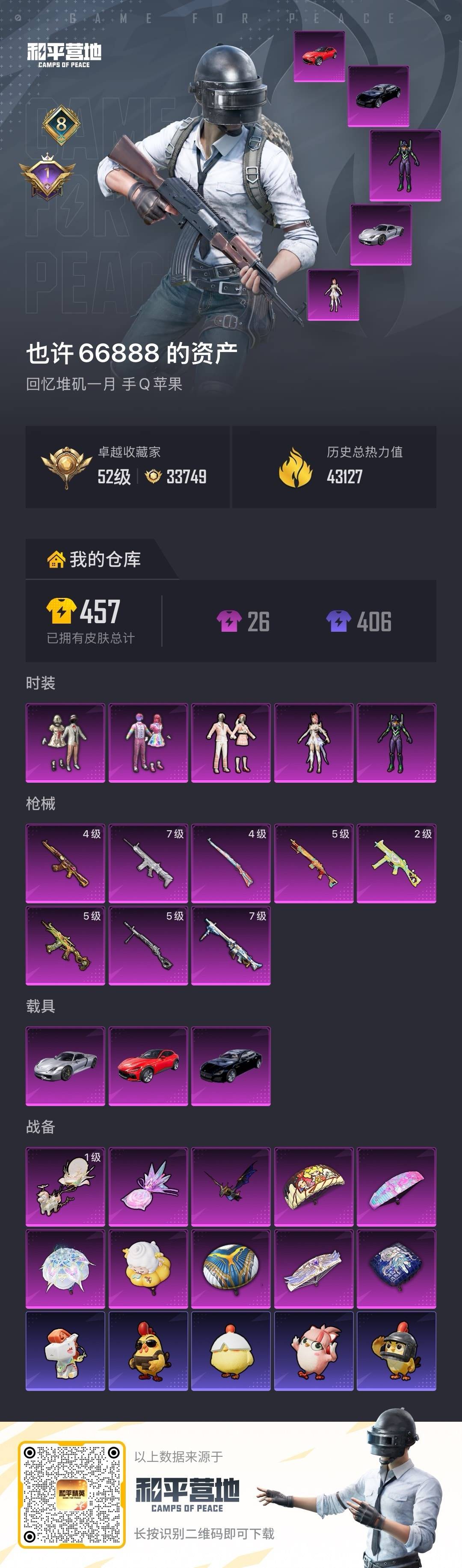 HPLX4162803和平精英账号详情图27