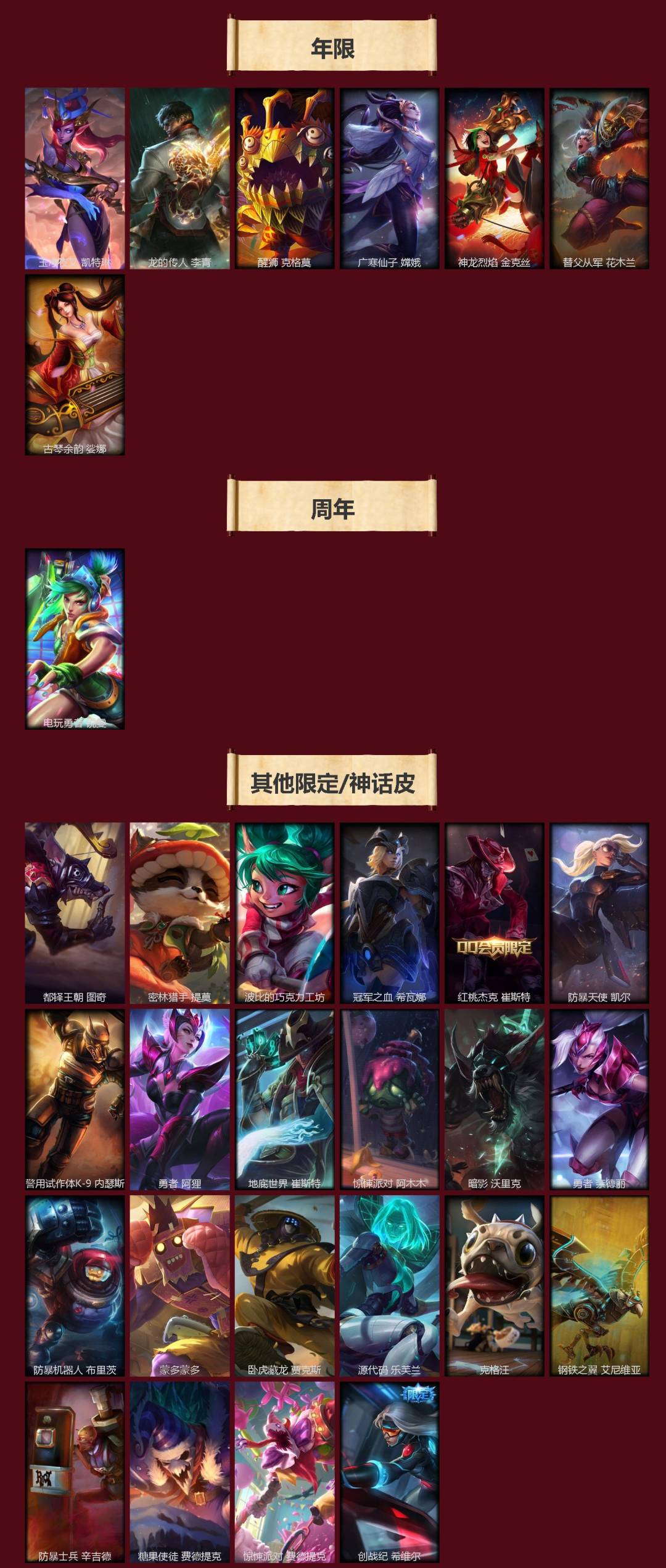 LOLQM426240英雄联盟账号详情图6
