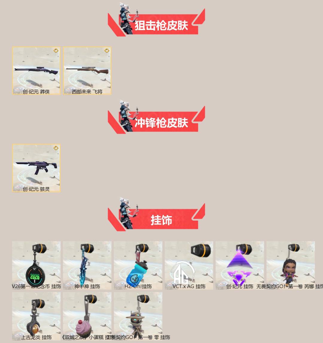 WWQLX426391无畏契约账号详情图2