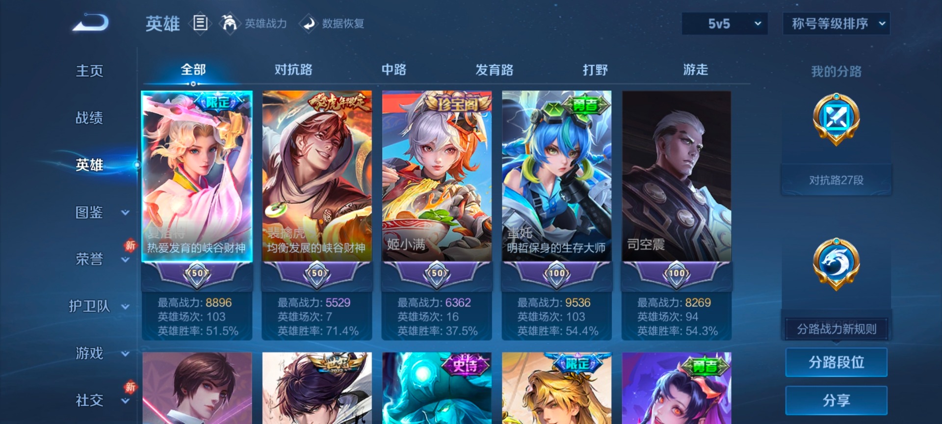 WZQM4288747王者荣耀账号详情图10