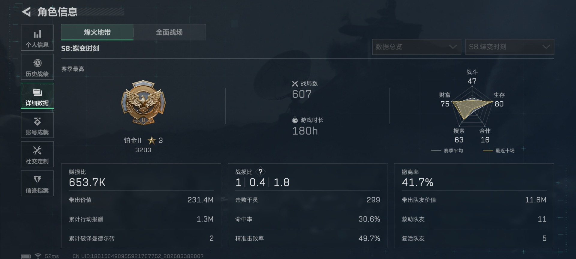 SJZQM493246三角洲行动账号详情图5 SJZQM493246三角洲行动账号详情图5